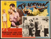 5s634 TENSION Mexican LC '49 sexy bad girl Audrey Totter, Richard Basehart, different images!