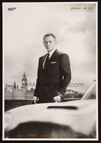5s294 SKYFALL limited edition special 14x20 '12 image of Daniel Craig as Bond, newest 007!