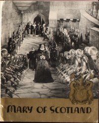 5s063 MARY OF SCOTLAND pressbook '36 Katharine Hepburn & Fredric March, directed by John Ford!