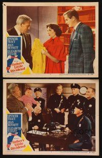5t923 FATHER'S LITTLE DIVIDEND 2 LCs '51 Elizabeth Taylor, Spencer Tracy & Don Taylor!