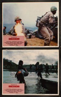 5t933 INCHON 2 LCs '82 Ben Gazzara firing machine gun, Richard Roundtree, cool WWII action images!