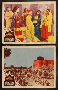 5t938 KIM 2 LCs '50 Dean Stockwell in mystic India, from Rudyard Kipling story, cool elephants!