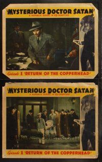 5t948 MYSTERIOUS DOCTOR SATAN 2 chapter 1 LCs '40 Republic serial, Return of the Copperhead!