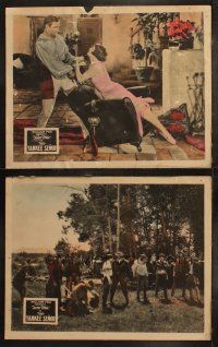 5t999 YANKEE SENOR 2 LCs '26 great images of cowboy Tom Mix held hostage & w/ Margaret Livingston!