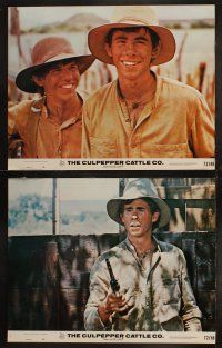 5t153 CULPEPPER CATTLE CO. 8 color 11x14 stills '72 Gary Grimes, Billy Bush, cool western images!