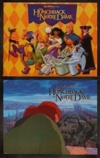 5t288 HUNCHBACK OF NOTRE DAME 8 English LCs '96 Walt Disney cartoon from Victor Hugo's novel!