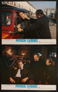 5t436 PHYSICAL EVIDENCE 8 English LCs '89 Burt Reynolds, Theresa Russell, Michael Crichton!