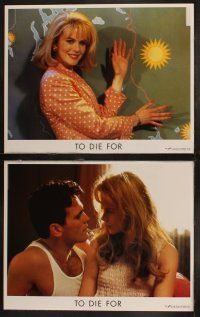 5t575 TO DIE FOR 8 English LCs '95 sexy Nicole Kidman, Joaquin Phoenix, Matt Dillon, Affleck!
