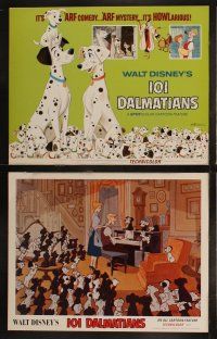5t427 ONE HUNDRED & ONE DALMATIANS 8 LCs R69 most classic Walt Disney canine family cartoon!