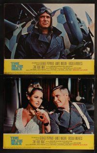 5t086 BLUE MAX 8 LCs '66 WWI fighter pilot George Peppard, James Mason, Ursula Andress!