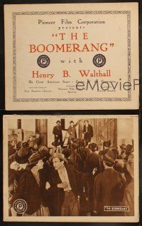 5t848 BOOMERANG 3 LCs '19 images of Henry B. Walthall, directed by Bertram Bracken!