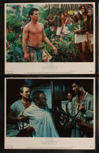 5t096 BOUNTY 8 LCs '84 Mel Gibson, Anthony Hopkins, Liam Neeson, Mutiny on the Bounty!