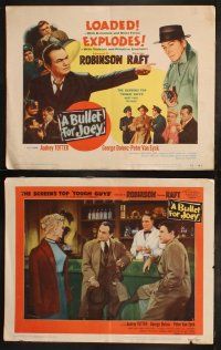 5t113 BULLET FOR JOEY 8 LCs '55 tough sea captain Peter Mamakos disarms George Raft!