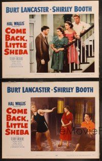5t142 COME BACK LITTLE SHEBA 8 LCs '53 Burt Lancaster, Shirley Booth, Richard Jaeckel, Terry Moore!