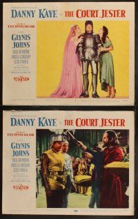 5t149 COURT JESTER 8 LCs '55 wacky Danny Kaye, Basil Rathbone & Cecil Parker, comedy classic!