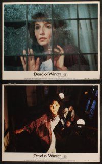 5t162 DEAD OF WINTER 8 LCs '87 Mary Steenburgen, Roddy McDowall, directed by Arthur Penn!