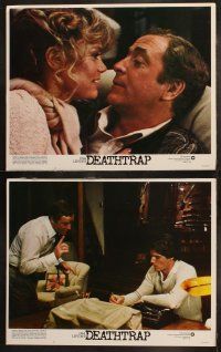 5t165 DEATHTRAP 8 LCs '82 Chris Reeve, Michael Caine, Dyan Cannon, directed by Sidney Lumet!