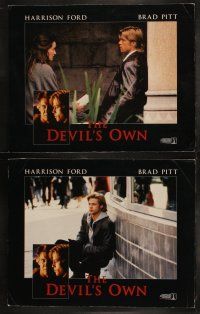 5t175 DEVIL'S OWN 8 LCs '97 Harrison Ford & Brad Pitt, trapped by destiny & bound by duty!