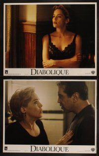 5t177 DIABOLIQUE 8 LCs '96 sexy Sharon Stone & Isabelle Adjani w/Chazz Palminteri!