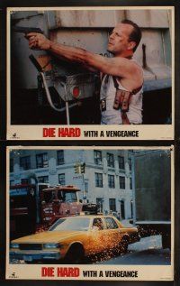 5t179 DIE HARD WITH A VENGEANCE 8 LCs '95 Bruce Willis, Jeremy Irons, Samuel L. Jackson!