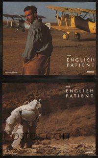 5t200 ENGLISH PATIENT 8 LCs '96 Anthony Minghella, Ralph Fiennes, Juliette Binoche, Willem Dafoe!