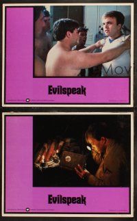 5t797 EVILSPEAK 4 LCs '81 Clint Howard, computer programmed for unspeakable terror!