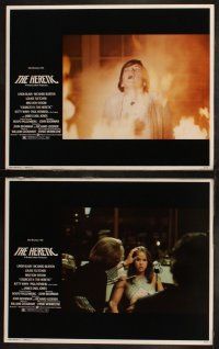 5t206 EXORCIST II: THE HERETIC 8 LCs '77 Linda Blair, Louise Fletcher, Max Von Sydow, John Boorman!