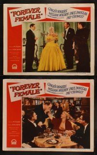 5t666 FOREVER FEMALE 7 LCs '54 Ginger Rogers, William Holden, Paul Douglas, Pat Crowley!