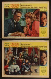 5t232 FREUD 8 LCs '63 John Huston directed, Montgomery Clift, Susan Kohner, The Secret Passion!