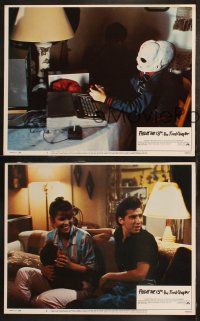 5t859 FRIDAY THE 13th - THE FINAL CHAPTER 3 LCs '84 Part IV, slasher sequel, Feldman in creepy mask!