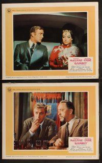 5t668 GAMBIT 7 LCs '67 many great images of sexy Shirley MacLaine & Michael Caine!