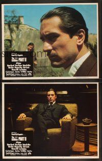 5t244 GODFATHER PART II 8 LCs '74 Al Pacino in Francis Ford Coppola classic crime sequel!