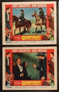 5t260 GUNFIGHT AT THE O.K. CORRAL 8 LCs R64 Burt Lancaster, Kirk Douglas, directed by John Sturges!