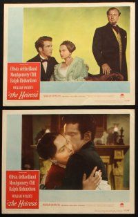 5t713 HEIRESS 6 LCs '49 William Wyler, Olivia de Havilland & Montgomery Clift!