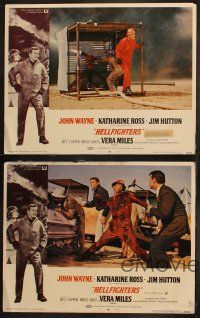 5t800 HELLFIGHTERS 4 LCs '69 John Wayne as fireman Red Adair, cool action scenes!