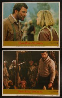 5t274 HIGH ROAD TO CHINA 8 LCs '83 images of aviator Tom Selleck & Bess Armstrong!