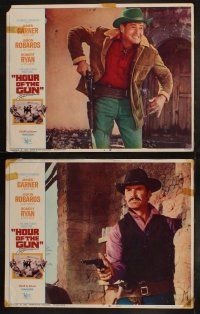 5t282 HOUR OF THE GUN 8 LCs '67 James Garner as Wyatt Earp, Robert Ryan, John Sturges directed!