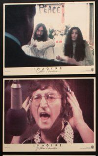 5t718 IMAGINE 6 LCs '88 cool images of former Beatle John Lennon & Yoko Ono!