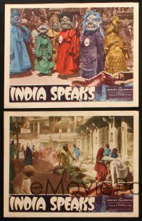 5t749 INDIA SPEAKS 5 LCs R49 Richard Halliburton documentary showing all the wonders of India!