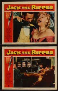 5t675 JACK THE RIPPER 7 LCs '60 American detective helps Scotland Yard find fabled killer!