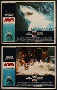 5t866 JAWS 3 LCs '75 Roy Scheider, Robert Shaw, Richard Dreyfuss, Steven Spielberg's shark classic!