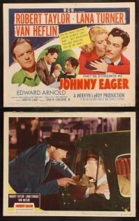 5t308 JOHNNY EAGER 8 LCs R50 sexy Lana Turner & Robert Taylor are dynamite!