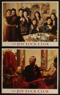 5t313 JOY LUCK CLUB 8 LCs '93 novel by Amy Tan, Kieu Chinh, Wayne Wang directed!