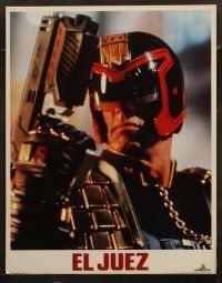 5t315 JUDGE DREDD 8 Spanish/U.S. LCs '95 in the future, Sylvester Stallone is the law, great images!