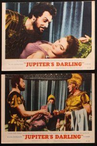 5t722 JUPITER'S DARLING 6 LCs '55 great art of sexy Esther Williams & Howard Keel on chariot!