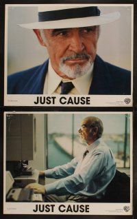 5t321 JUST CAUSE 8 LCs '95 many great images of Sean Connery, Laurence Fishburne!