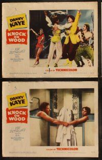 5t330 KNOCK ON WOOD 8 LCs '54 Melvin Frank & Norman Panama directed, Danny Kaye & Mai Zetterling!