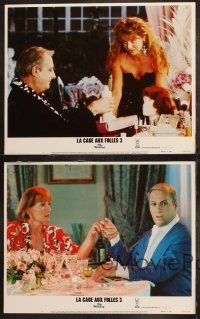 5t810 LA CAGE AUX FOLLES 3 4 LCs '86 Michel Serrault & Ugo Tognazzi, wacky gay wedding!