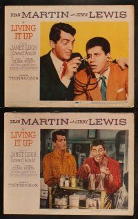 5t680 LIVING IT UP 7 LCs '54 sexy Janet Leigh, wacky Dean Martin & Jerry Lewis!