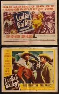 5t358 LYDIA BAILEY 8 LCs '52 Dale Robertson & Anne Francis dance to the beat of voodoo drums!